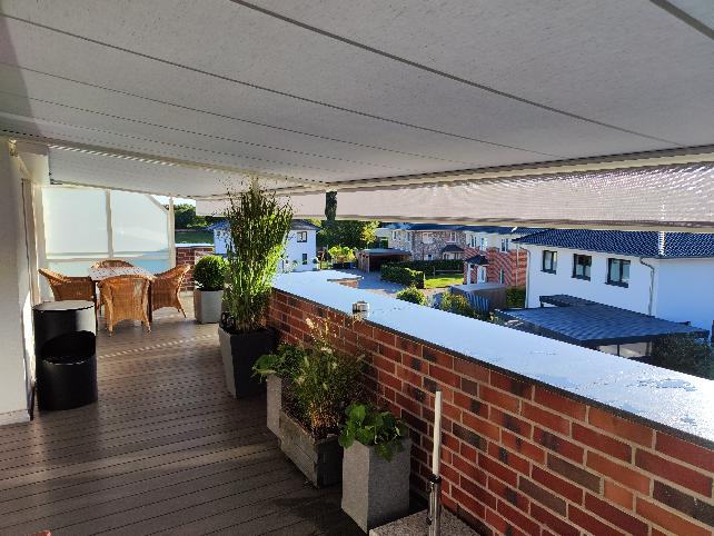 Referenz Gekoppelte Pergola Anlage | Kahnes GmbH & Co. KG, Rellingen